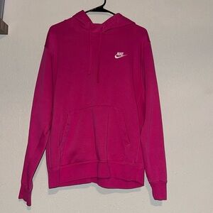 Nike pink sweatshirt women’s M